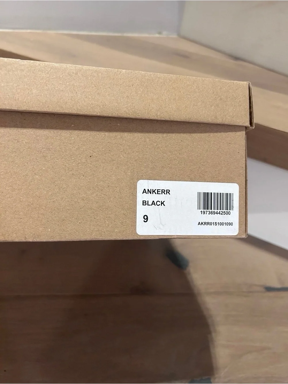 Anker Black Platform Knee-High Boots